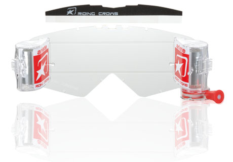 ARIETE - LENTILE - CLEAR WITH ALREADY FITTED RIDING CROWS ROLL-O