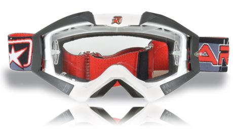 ARIETE - OCHELARI - RIDING CROWS WHITE BLACK