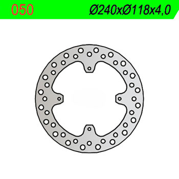 NG - DISC FRANA (FATA) NG050 - HONDA XR600R