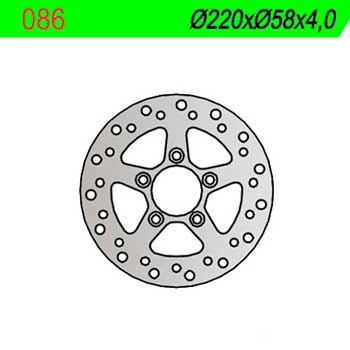 NG - DISC FRANA (FATA) NG086 - KYMCO 250