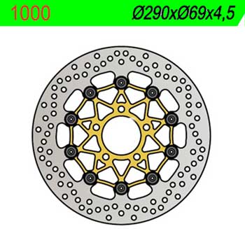 NG - DISC FRANA (FATA) NG1000 - SUZUKI GSX / GSF 650 `05-`06