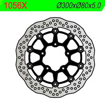 NG - DISC FRANA (FATA) NG1056X - KAWASAKI ZX6R, ZX10R