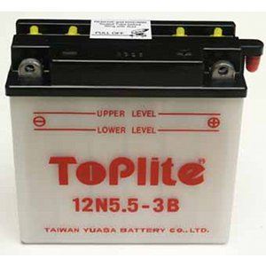 TOPLITE YUASA - 12N5,5-3B (CU INTR., NU INCL. ACID)